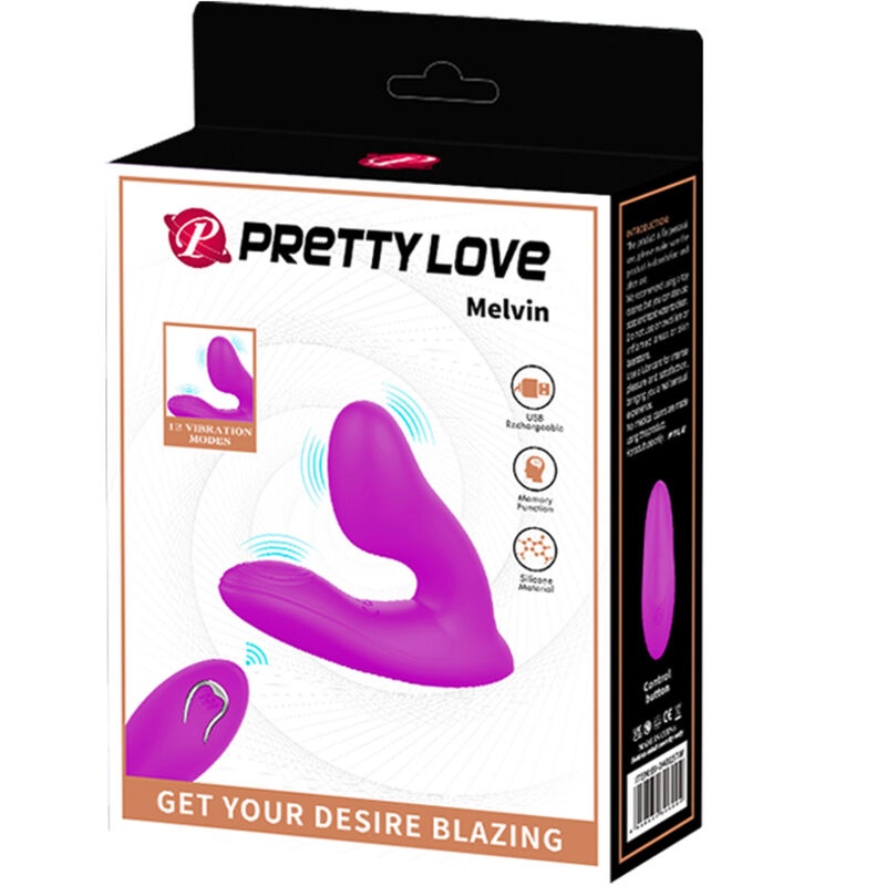 Vibrator cu telecomanda Pretty Love Melvin