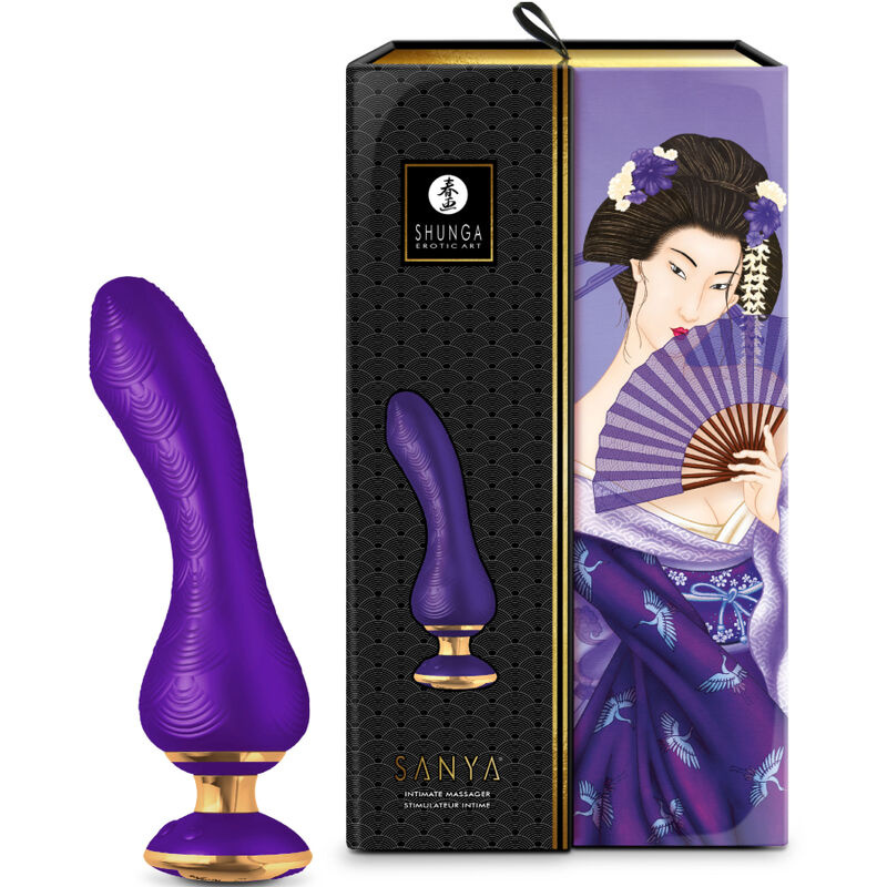 Vibrator de lux SHUNGA - SANYA INTIMATE Violet