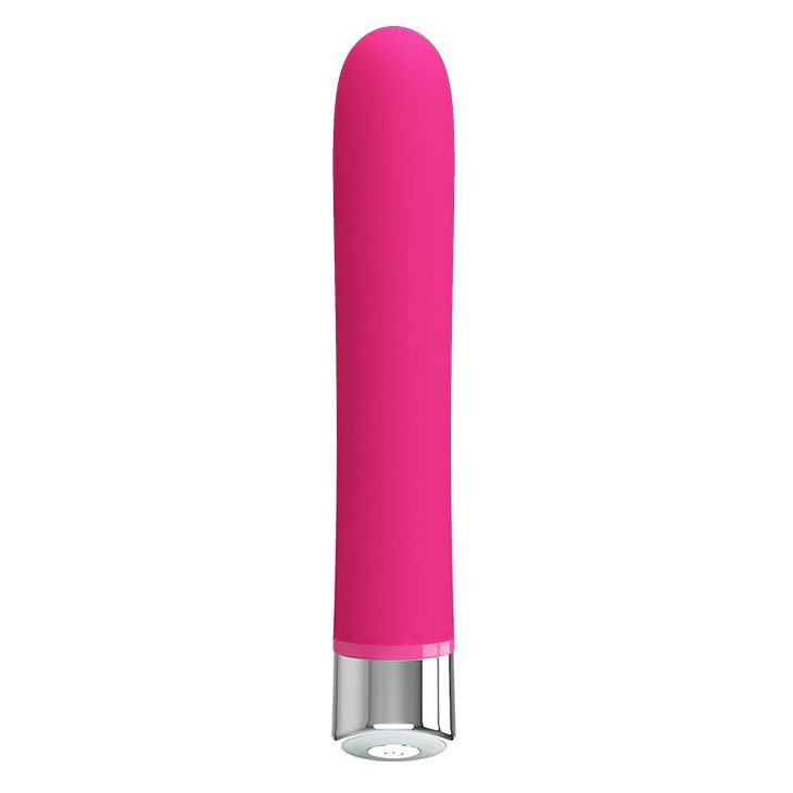 Vibrator elegant din silicon si cu 12 functii de vibratie Pretty Love Randolph PINK 16.7cm - 3 | YEO