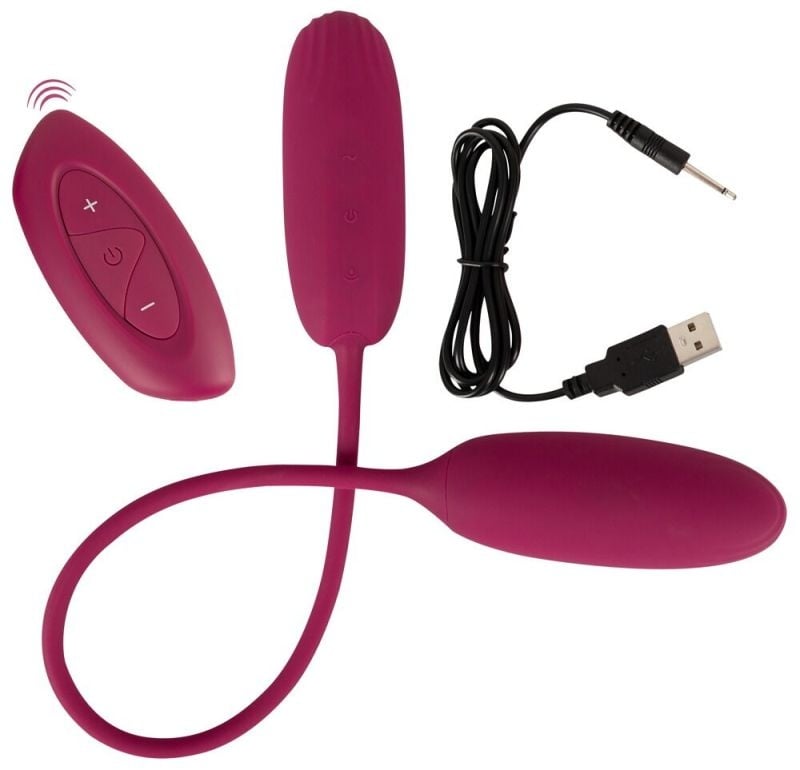 Vibrator glont Shaking & Vibrating Love Egg Duo