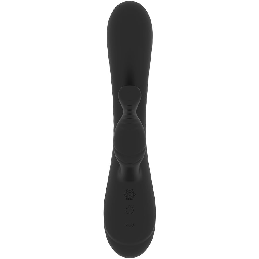 Vibrator Iepuras cu stimulare clitoridian si G-Spot RITHUAL - ANUSARA Negru - 1 | YEO