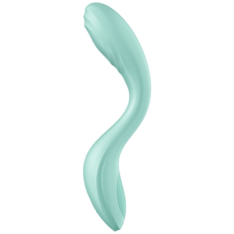 Vibrator inovator pentru punctul G Satisfyer Rrrolling Pleasure mint (22cm)