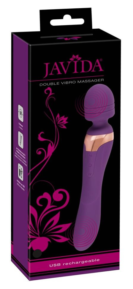 Vibrator Javida Double Massager 22cm