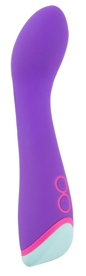 Vibrator punct G cu un design modern, cap de masaj usor flexibil G-spot vibrator (14,5 cm) - 1 | YEO