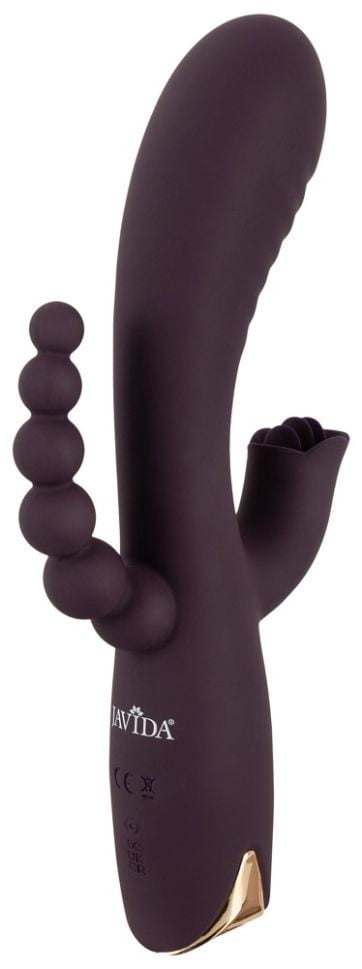 Vibrator rabbit Javida Triple Vibrator (20,8 cm) - 4 | YEO