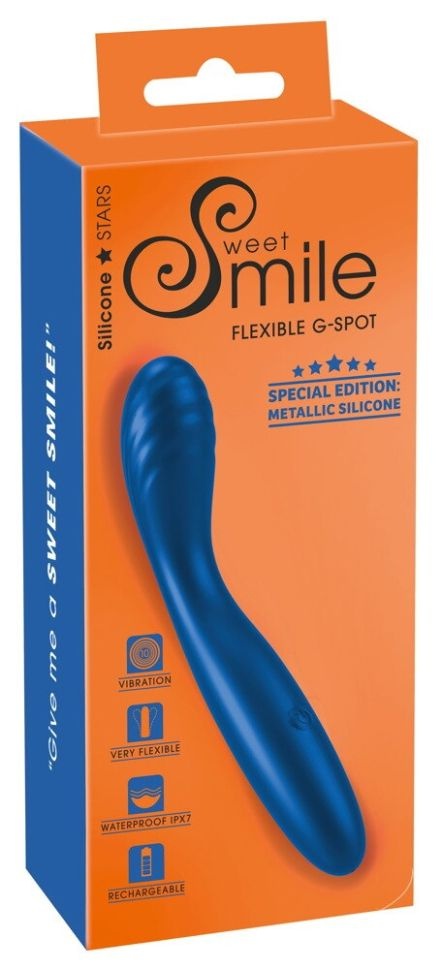 Vibrator Silicon Flexible G-Spot 18cm