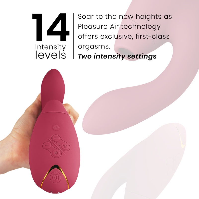 Vibrator stimulator Womanizer - DUO 2 Stimulator Bordeaux - 1 | YEO