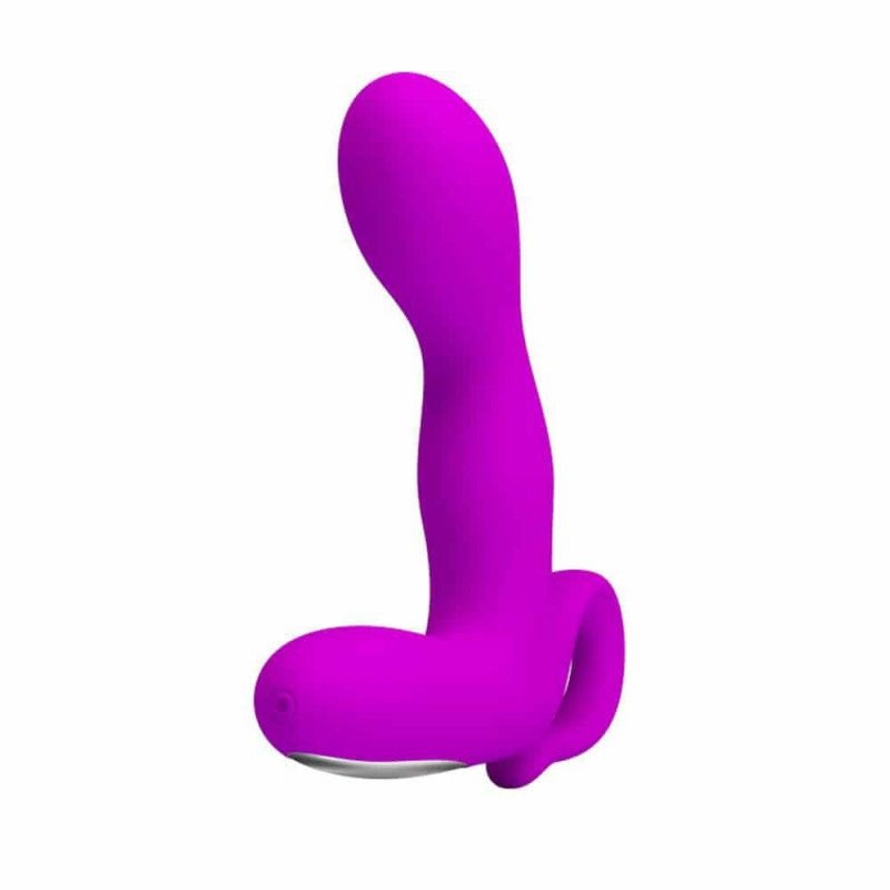 Vibro-stimulator pentru prostata si perineu Pretty Love Barrack 14.2cm - 1 | YEO