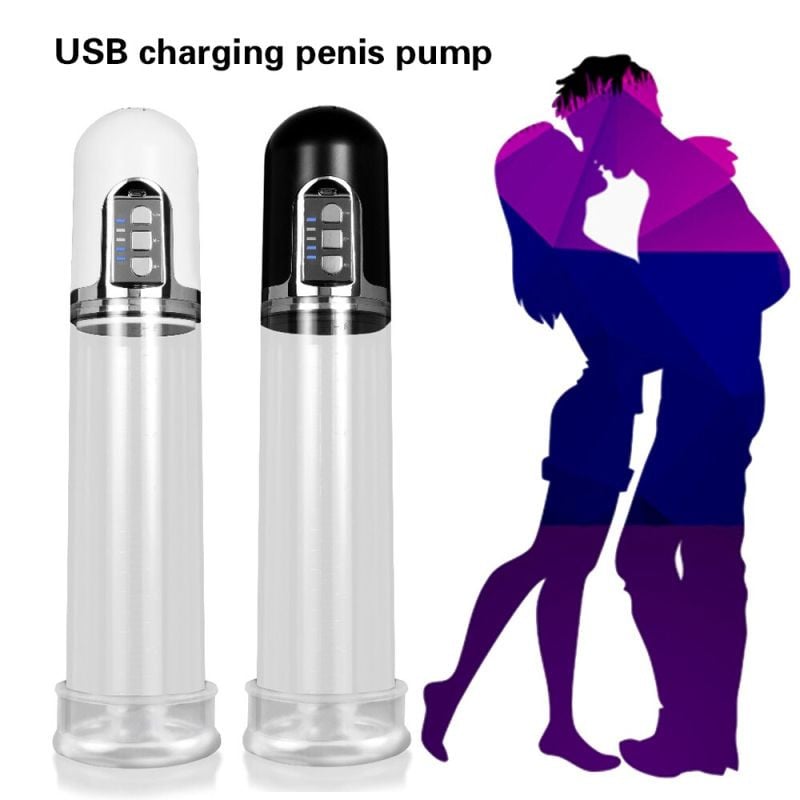 X-MEN Pompa Penis cu vibratii -Reincarcabil USB