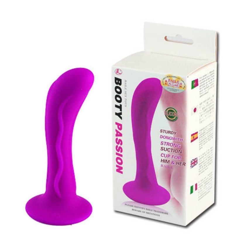 Aparat de masaj anal din silicon PRETTY LOVE - BOOTY (13cm) - 1 | YEO