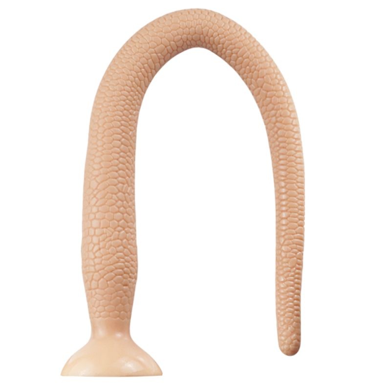 Dildo anal lung, cu diametru crescator Dildo XXL Cobra, 58 cm