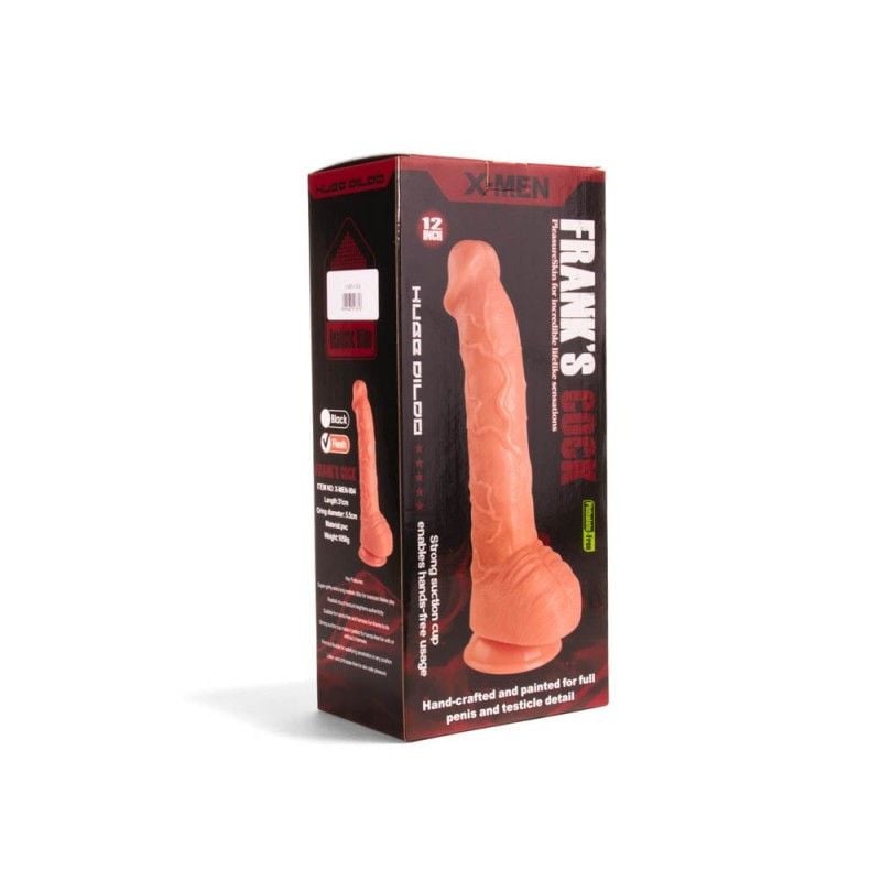 Dildo cu o forma realista X-MEN Frank’s Cock Flesh 31cm x 5.5cm