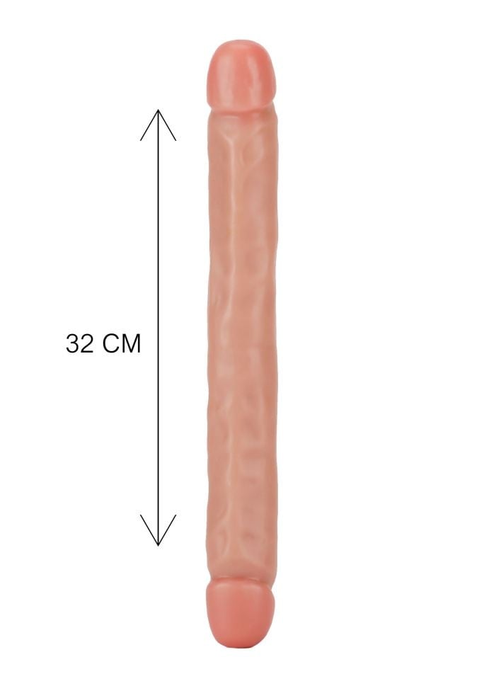 Dildo dublu realistic, cu doua capete Jr. Double Dong 12 Inch (32cm) - 3 | YEO