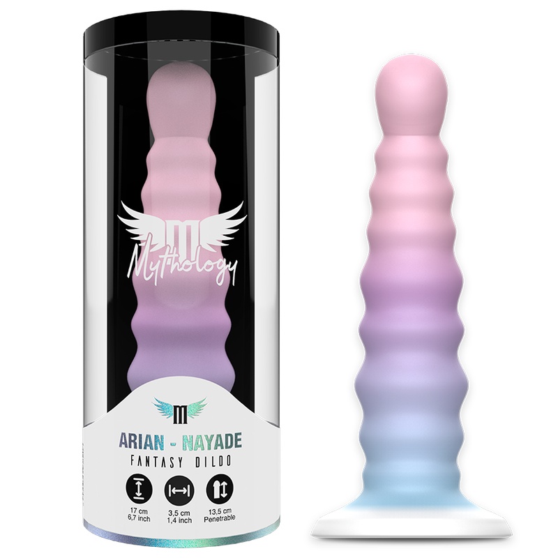 Dildo flexibil din silicon moale cu ventuza MYTHOLOGY - ARIAN NAYADE DILDO marime M