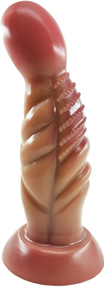 Dildo No.5 Fantasy Beasts, Brown (21.5 cm)