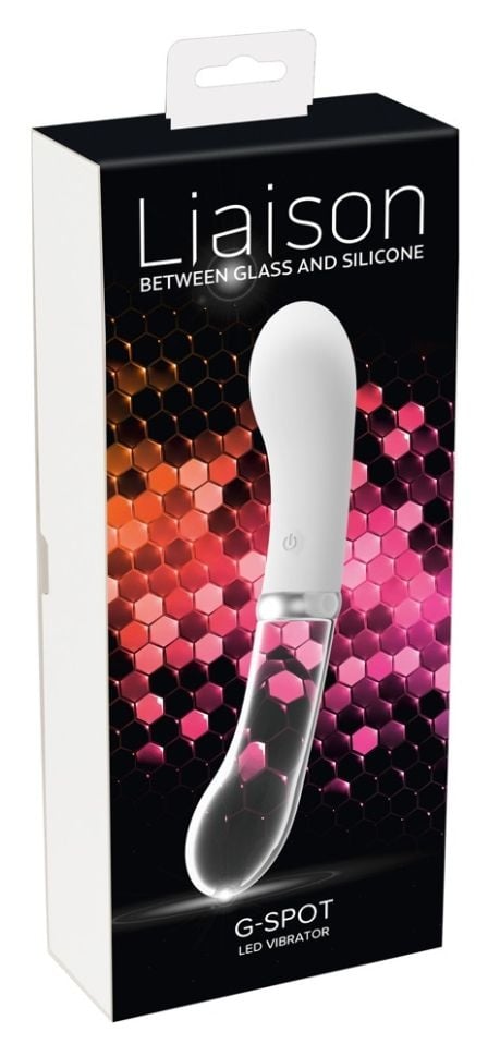 G-Spot LED Vibrator (18 cm) Glass/Silicone