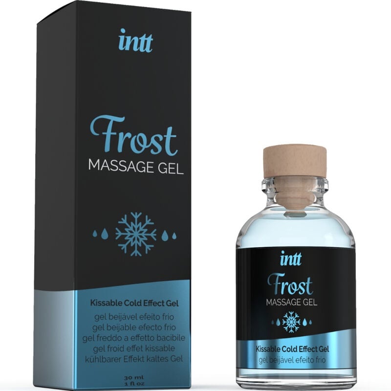 Gel masaj cu aroma și gust de menta INTT Massage Gel Frost efect racoritor