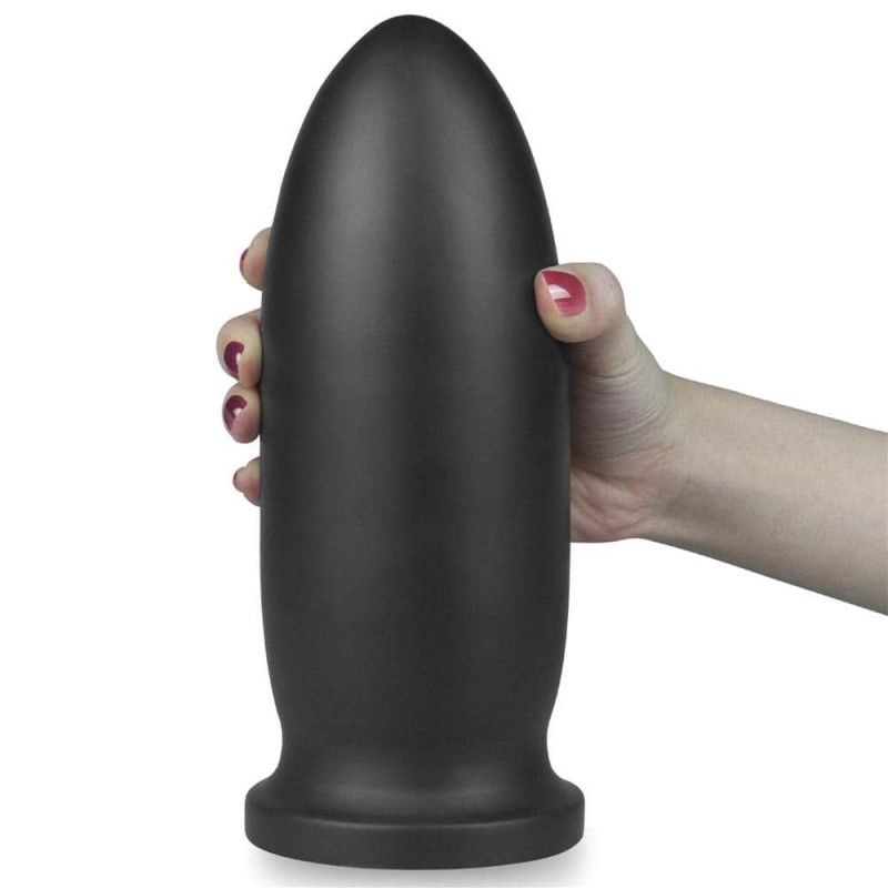 King Sized Anal Bomber Black 22.5cm x 8.3cm - 2 | YEO