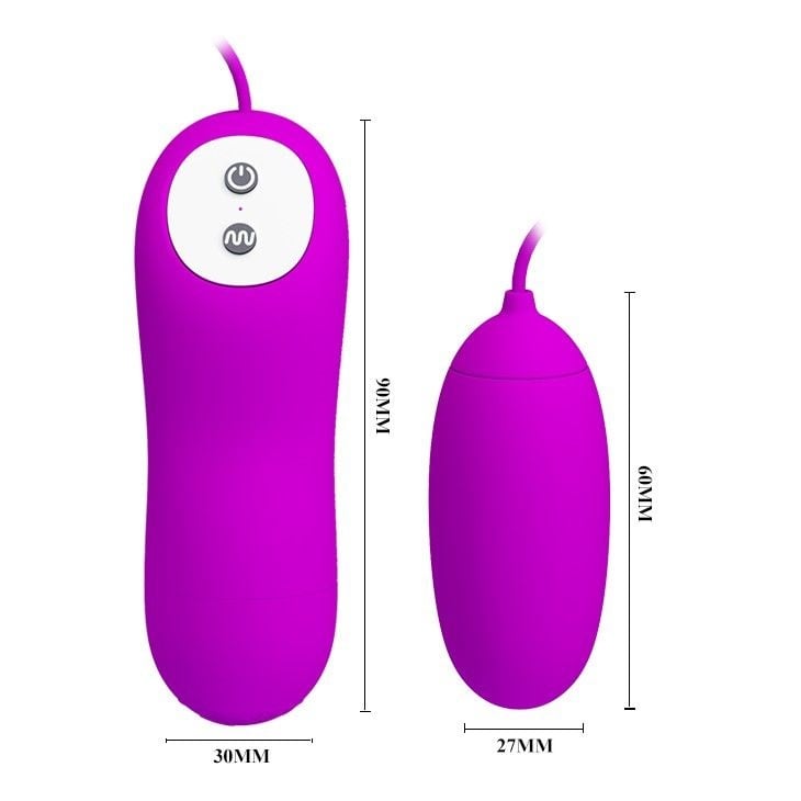 Ou vibrator EGG PRETTY LOVE EUNICE - 2 | YEO