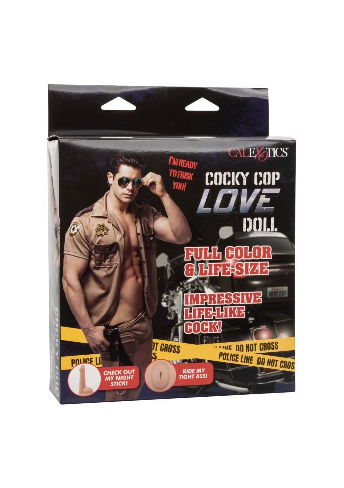 Păpușa gonflabila de sex masculin Cocky Cop Love Doll - 1 | YEO