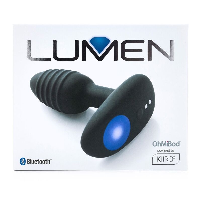 Plug anal cu vibratii inteligent KIIROO - LUMEN PLUG OhMiBod Remote - 1 | YEO