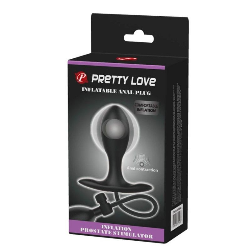 Plug anal inflatabil Pretty Love Inflatable Anal Plug (9.1cm)