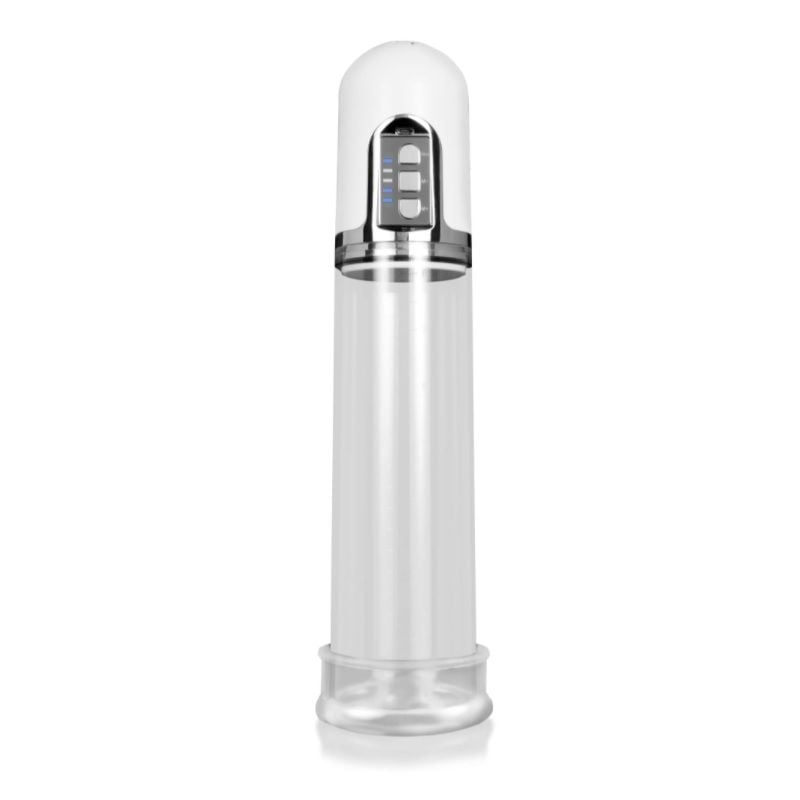 Pompa pentru penis silentioasa, cu vibratii X-MEN Electric Penis Pump White USB Rechargeable - 2 | YEO