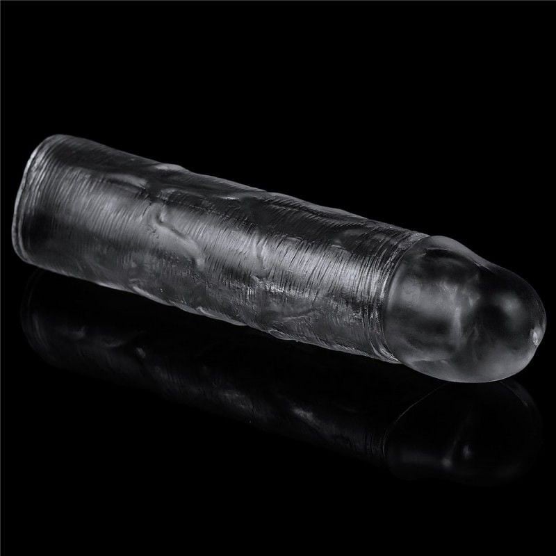 Prelungitor penis transparent Flawless Clear Penis Sleeve Add 1' 15.5cm