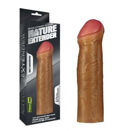 Prelungitor ultra realist Revolutionary Silicone Nature Extender 2- Mulatru 17.8cm