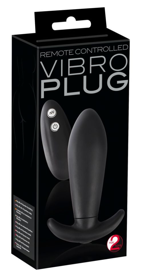 Remote Controlled Vibro Plug (12 cm) in SexShop KUR Romania