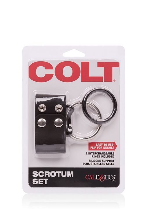 Set 2 inele penis COLT SCROTUM SET - 1 | YEO