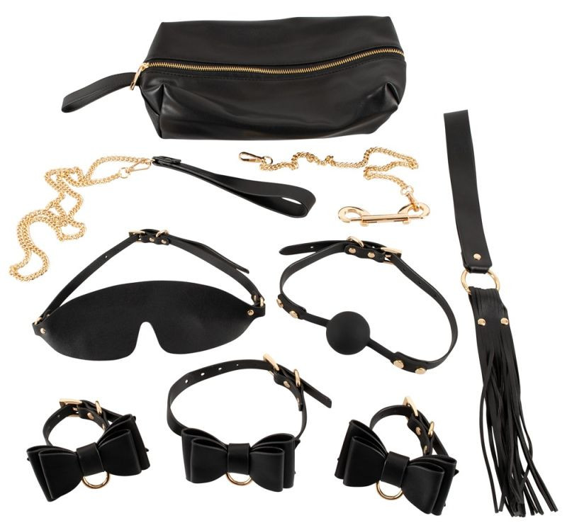 Set bondage de 7 piese de inalta calitate + geanta Bondage-Set + Bag