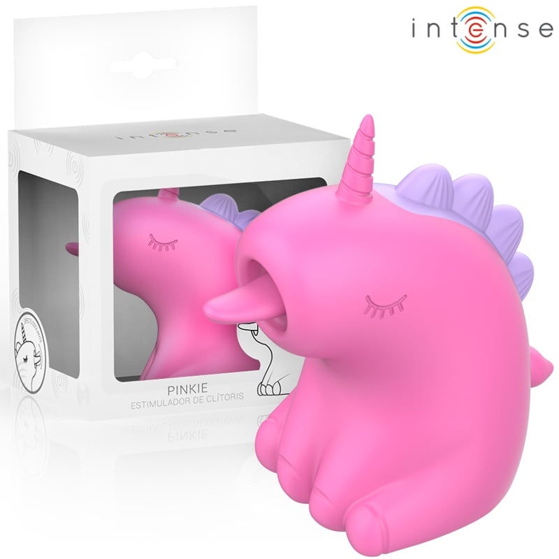 Stimulator clitoris Unicorn INTENSE PINKIE - Puternic, Jucăuș și Rezistent la Apă