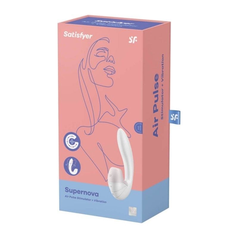 Stimulator punct G Satisfyer Supernova white - 1 | YEO