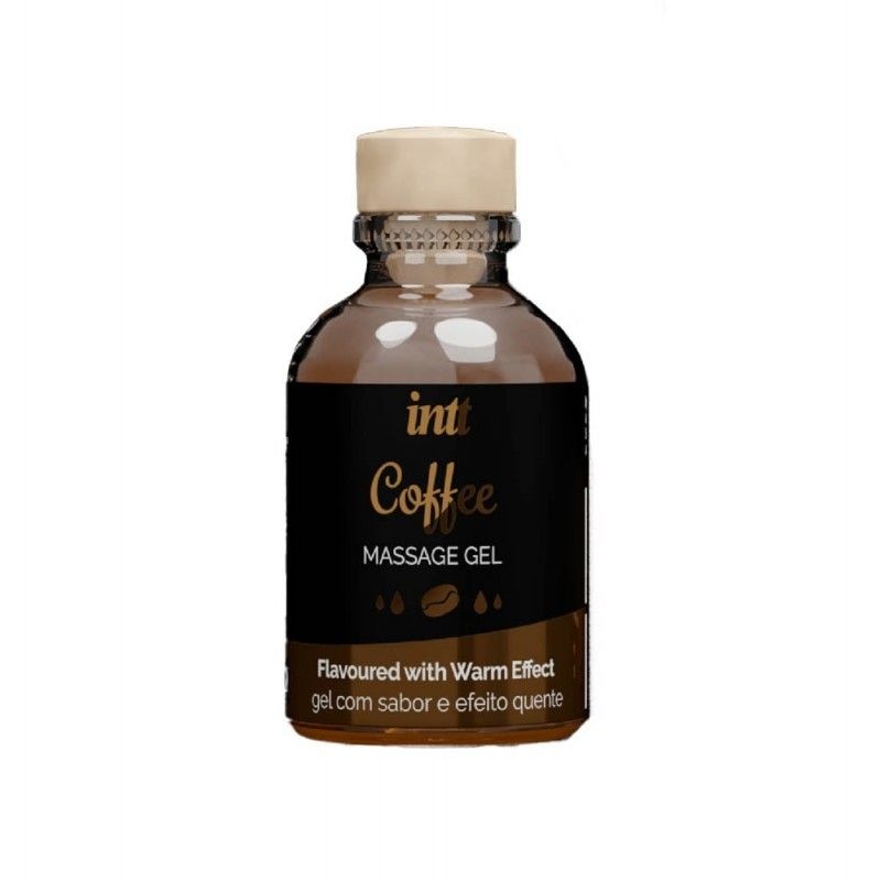 Ulei gel masaj cu efect de incalzire INTT Massage Gel Coffee 30ML - 3 | YEO