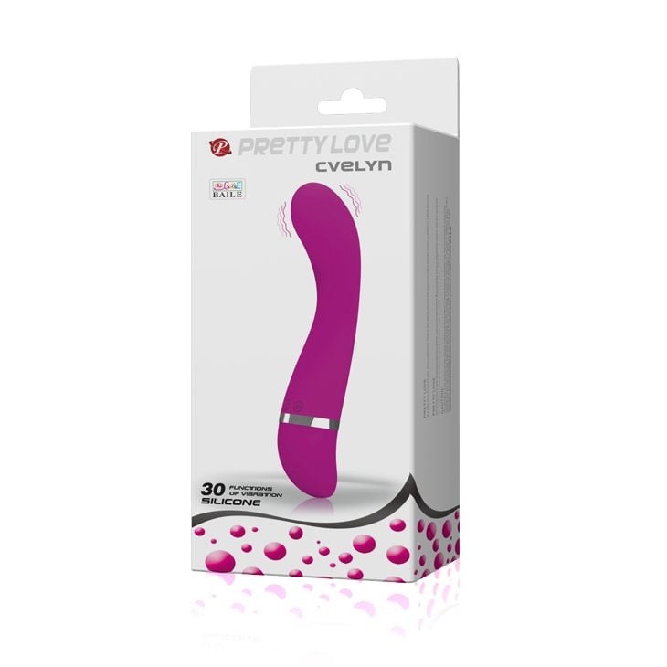 Vibrator din silicon Pretty Love Cvelyn 18cm