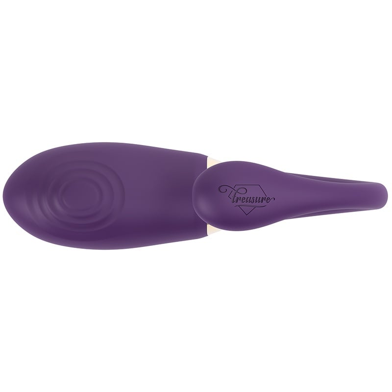 Vibrator dublu pentru cupluri cu telecomanda Treasure Merlin - 3 | YEO