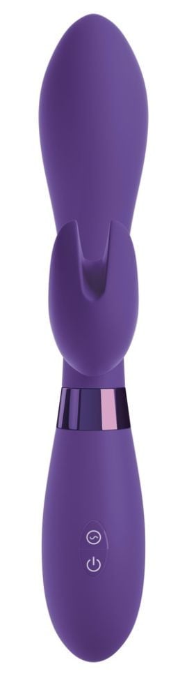 Vibrator ergonomic iepure 10 moduri de vibratie OMG! Rabbits #Bestev (21,2 cm)