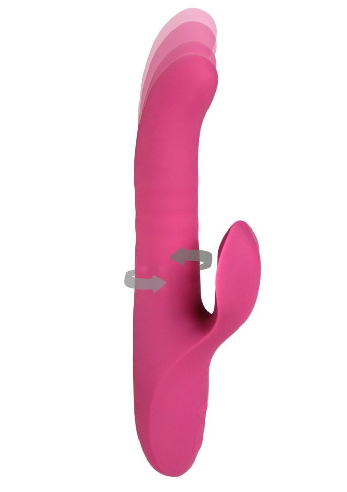 Vibrator impingere si rotatie, Venus Thrusting-Rotating Vibe (31cm)