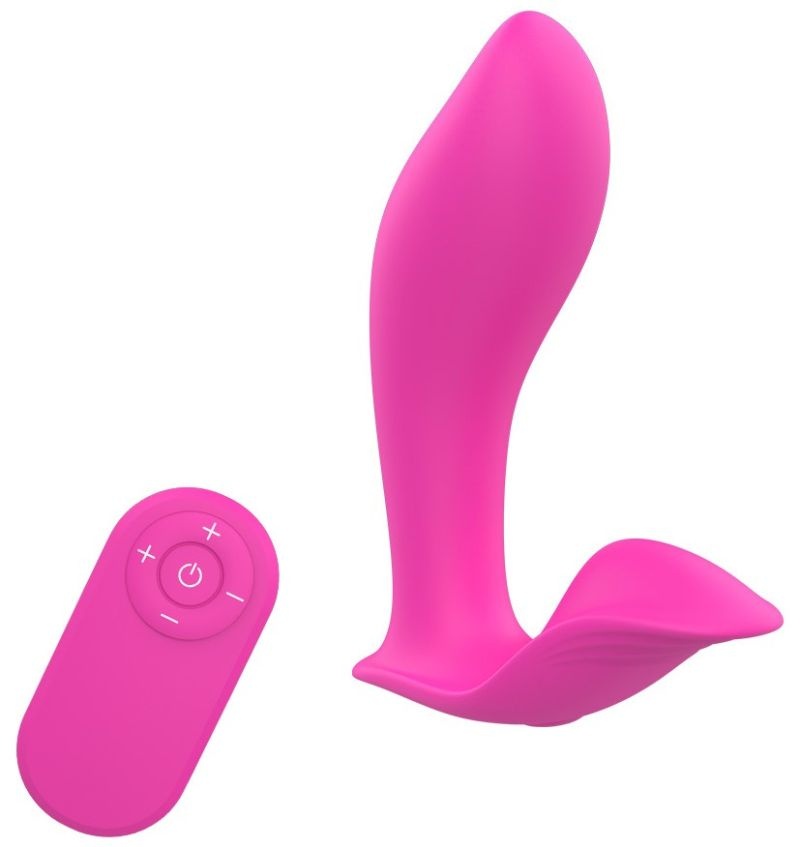 Vibrator pentru bikini cu telecomanda si 10 moduri de vibratii Cherry Blossom Stimulator