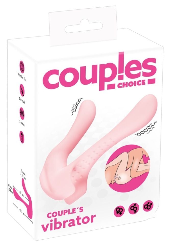 Vibrator pentru cupluri Couple\'s Vibrator (13,1 cm)