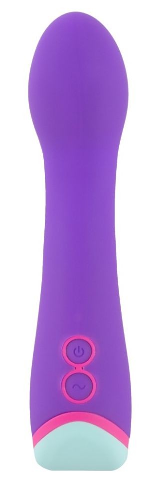 Vibrator punct G cu un design modern, cap de masaj usor flexibil G-spot vibrator (14,5 cm) - 2 | YEO