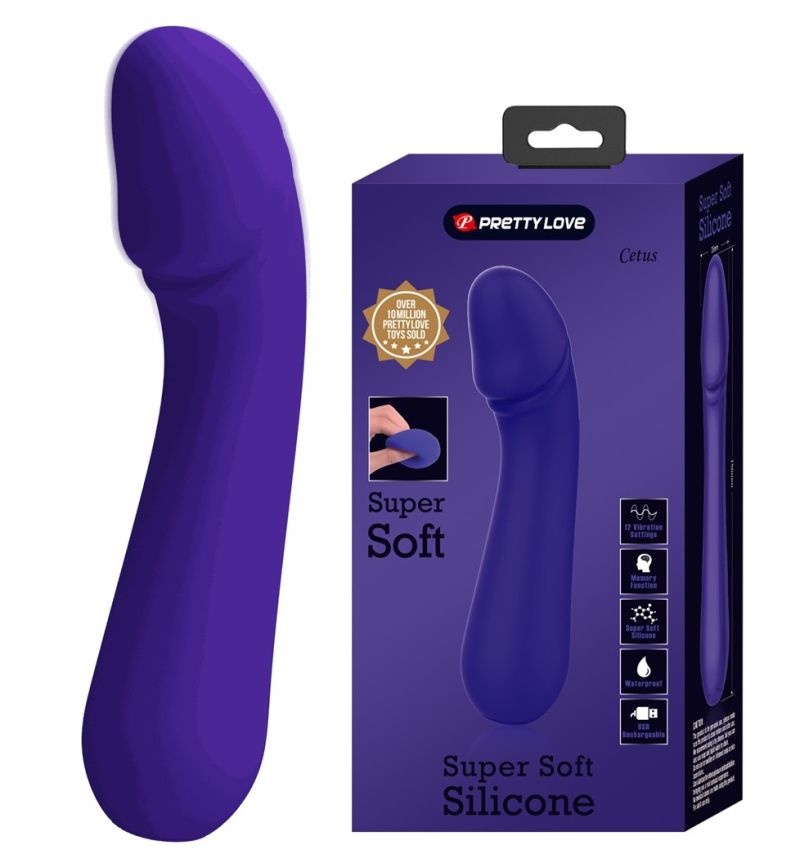 Vibrator Punctul G Cetus, 12 Moduri Vibratii, Sillicon, 15 cm