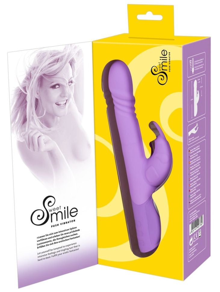 Vibrator Rabbit cu functie de impingere in 3 viteze - 2 | YEO