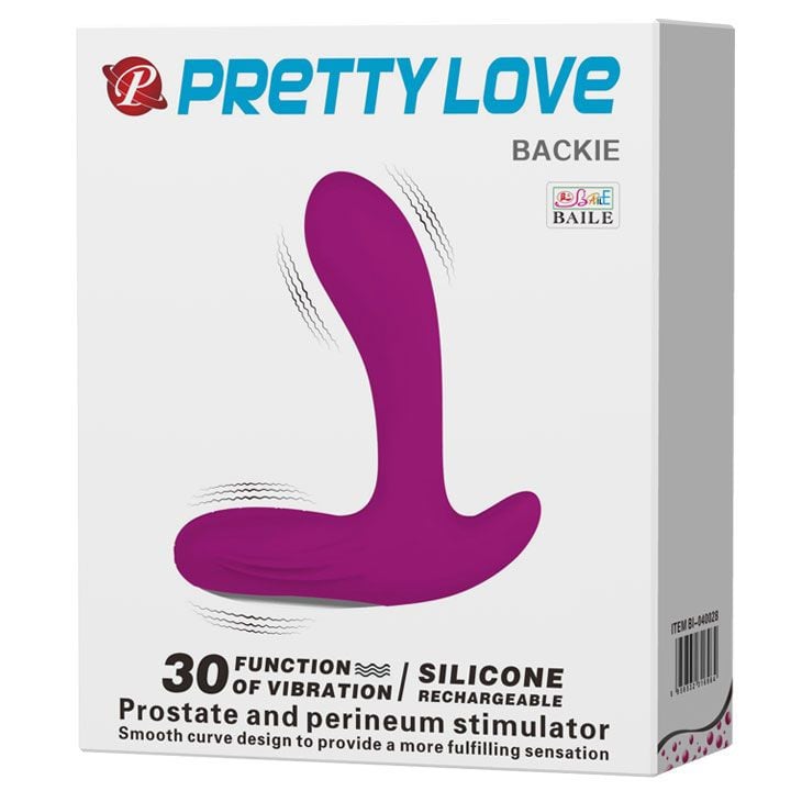 Vibrator stimulator prostata si perineu pentru Barbati Pretty Love Backie