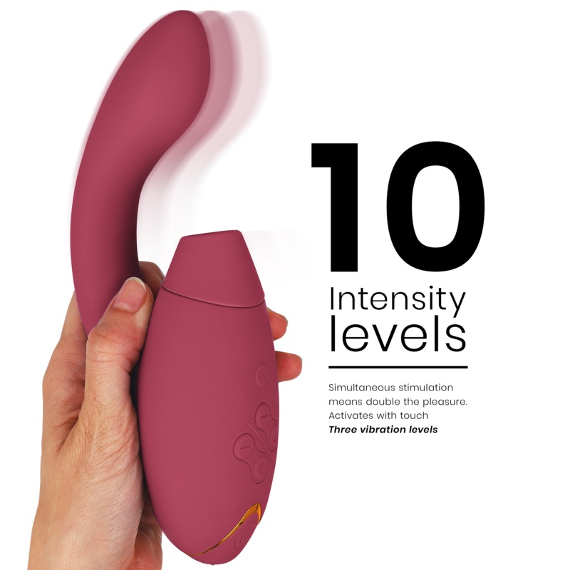 Vibrator stimulator Womanizer - DUO 2 Stimulator Bordeaux - 2 | YEO