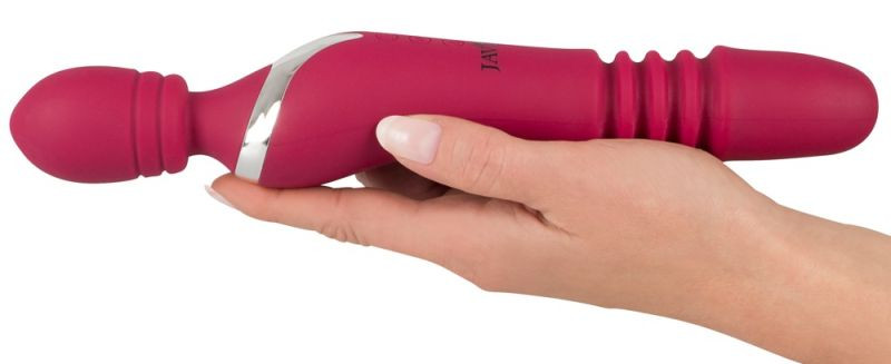 Vibrator wand cap flexibil și functie de împingere(in-out) Massage Wand - cu Incalzire si Miscare Sus/Jos