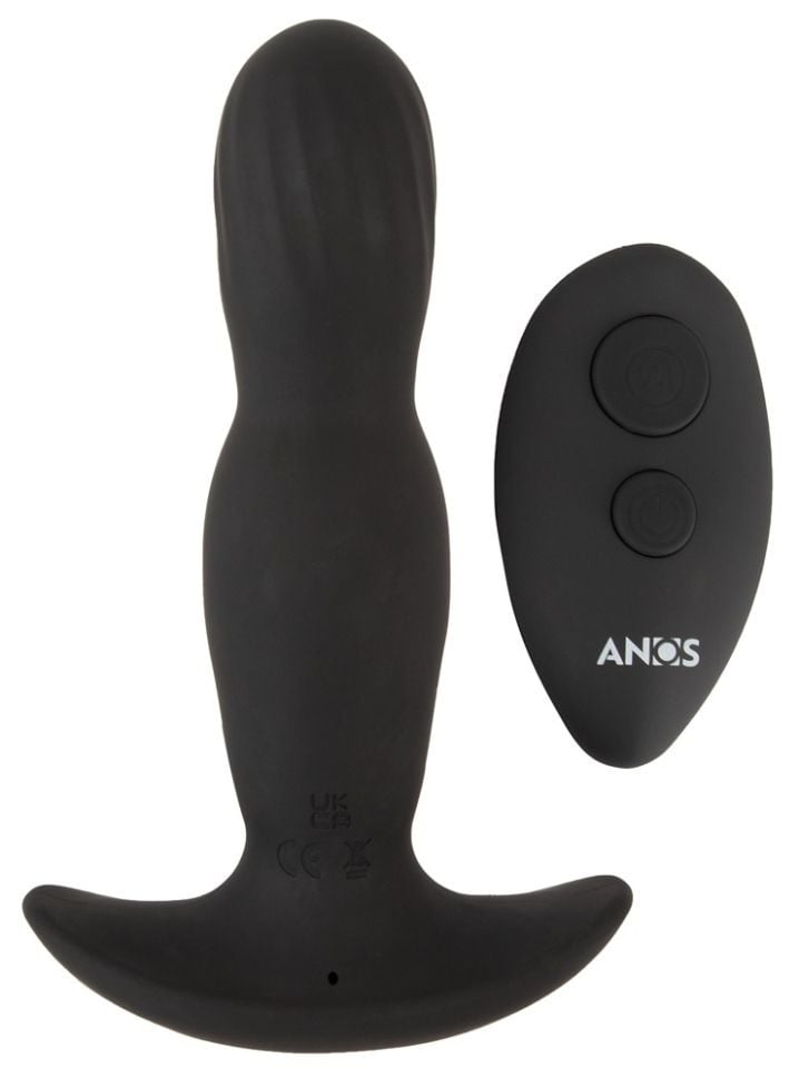 Vibro-butt plug gonflabil cu 10 moduri de vibratie RC Inflatable Massager (14,6 cm) - 1 | YEO