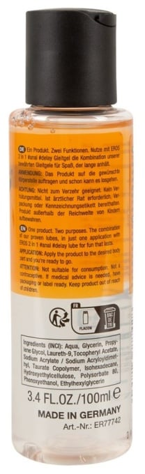 2in1 anal &amp; delay, 100ml - Img 3