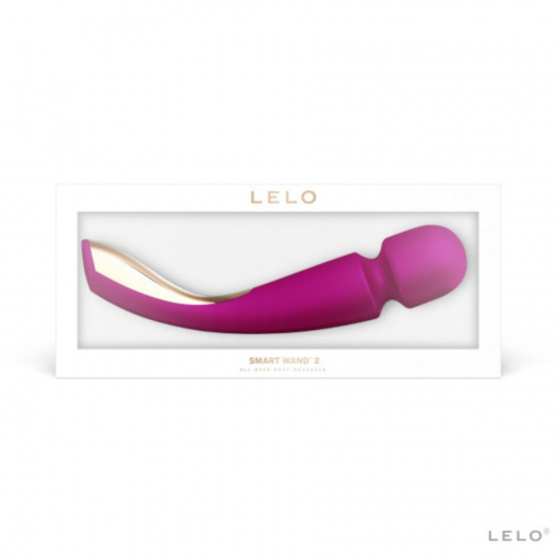 Aparat de masaj elegant pentru tot corpul LELO - SMART WAND 2 Bordeux